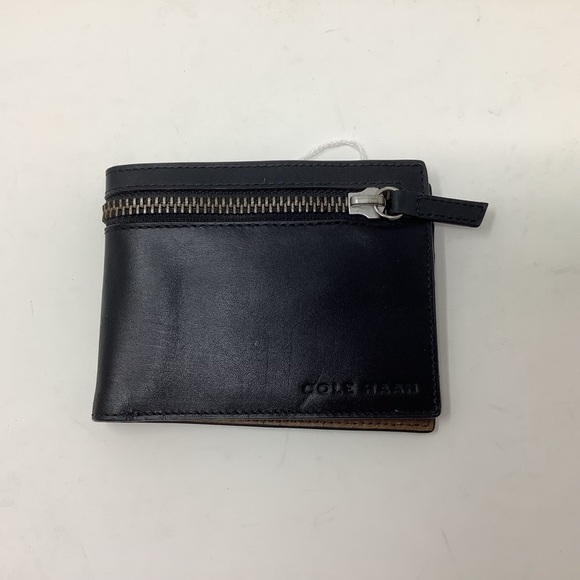 Cole Haan Vegan Zip Bi-fold Wallet - Picture 1 of 6